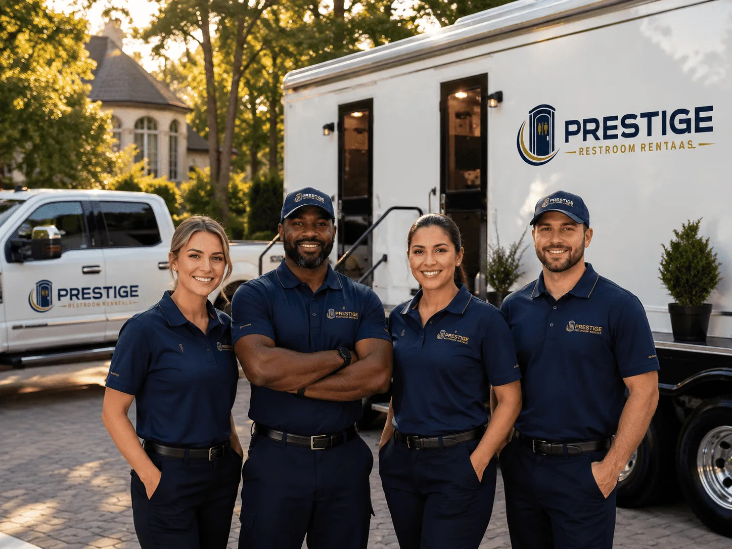 Trusted Luxury Portable Restrooms company in Edmonton, KY